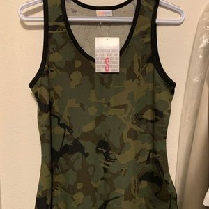 NWT Lularoe Camo Tank Top